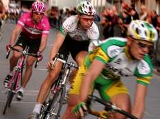 La corsa ciclistica