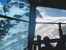 Il funicolare, Zermatt, la foto Andrew Bossi