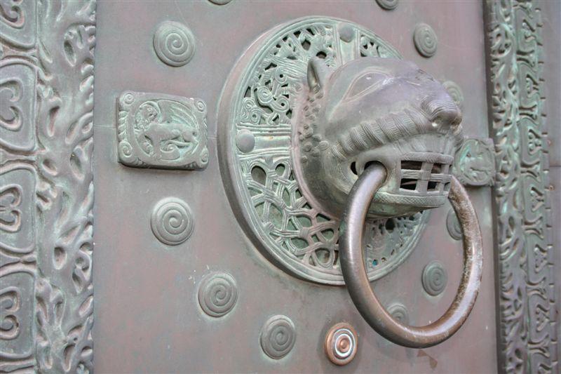 Porta e accesso a una casa vacanze