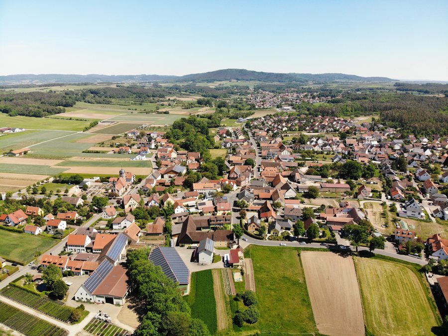 Poxdorf (Oberfranken) Luftaufnahme (2020)