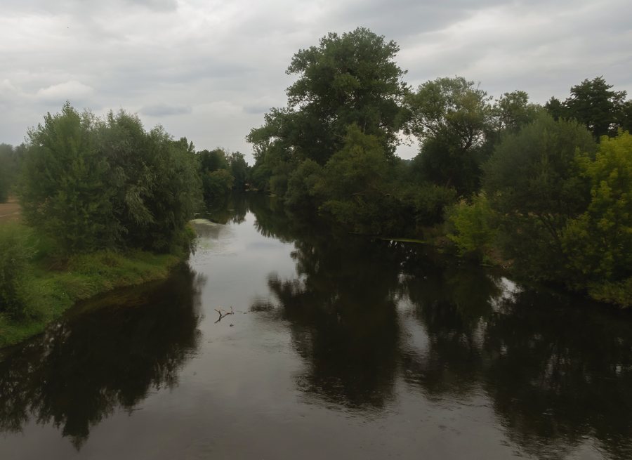 Crossen an der Elster, river: the Weisse Elster