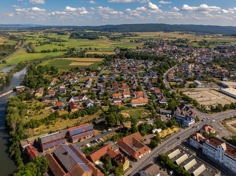 Altenkunstadt aerial view