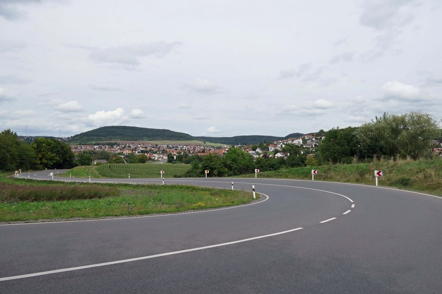 Nüdlingen from the southwest