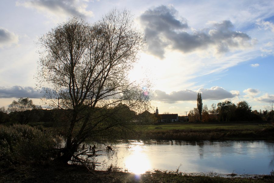 Herzberg an der Schwarze Elster river