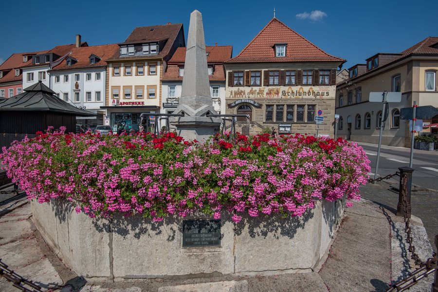 Marktbrunnen in Bad Königshofen im Grabfeld