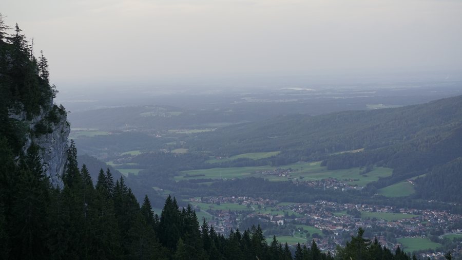View of Ruhpolding from Unternberg
