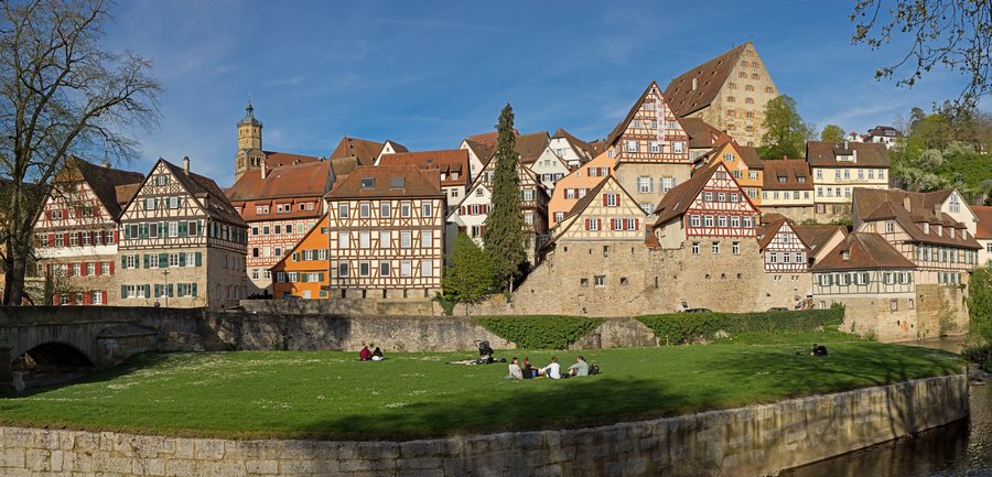 Schwäbisch Hall - Grasbödele und Altstadt