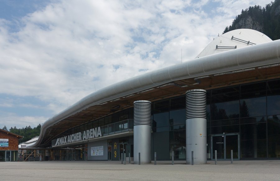 Inzell, speed skating rink: the Max Aicher Arena