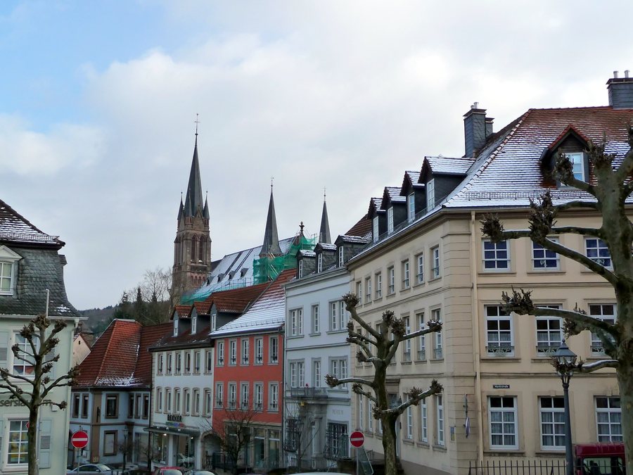 Kusel Blick vom Marktplatz