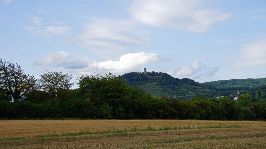 File:Geo-Naturpark Bergstraße-Odenwald Schlossberg Heppenheim mit Starkenburg 05.jpg