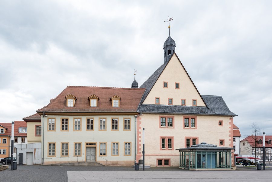 Sömmerda, Marktplatz, Rathaus