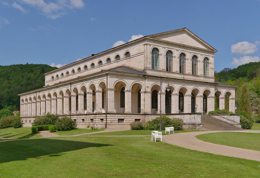 Kursaalgebäude des Bayerisches Staatsbades Bad Brückenau 1