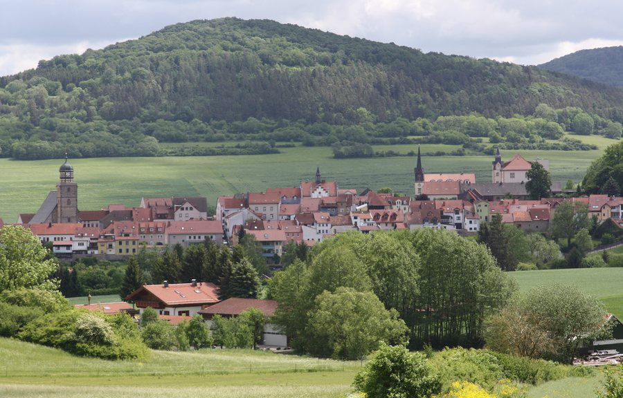 View of Geisa from the west-northwest