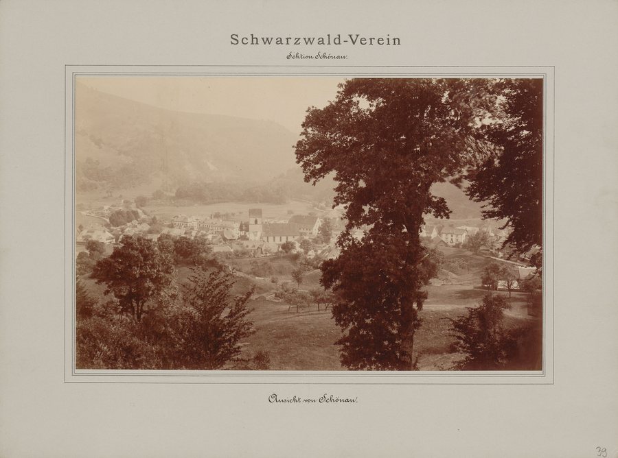 View of Schönau im Schwarzwald