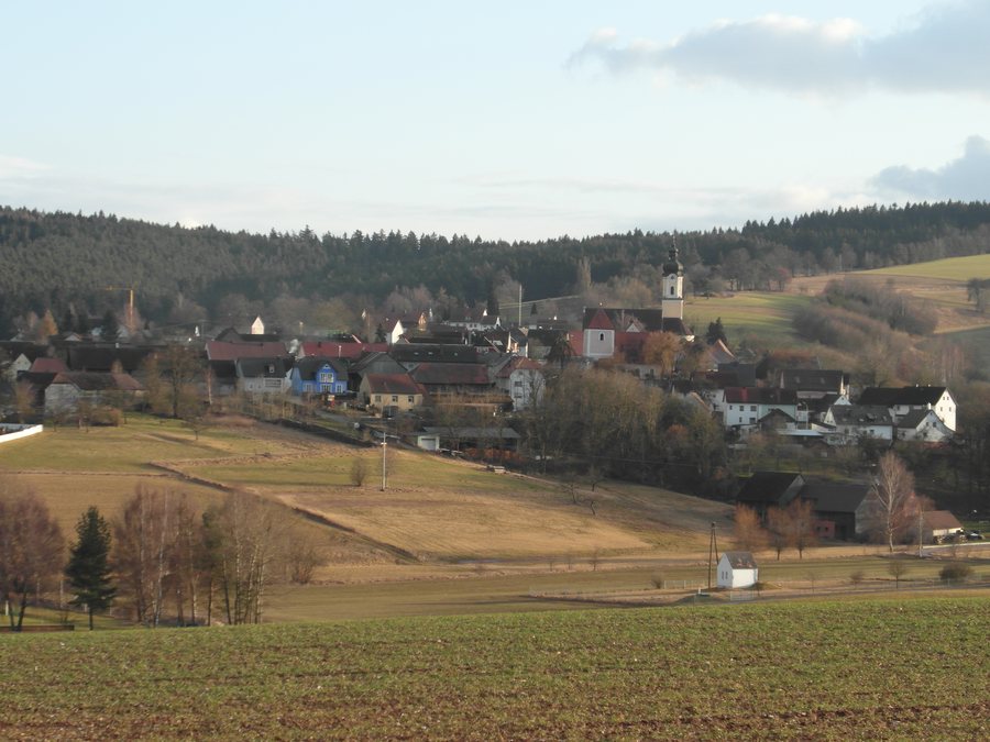Ortsansicht Kohlberg (Oberpfalz) von Norden