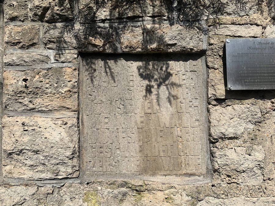 Walldorf (Werra), Tanzberg, Gedenkstätte