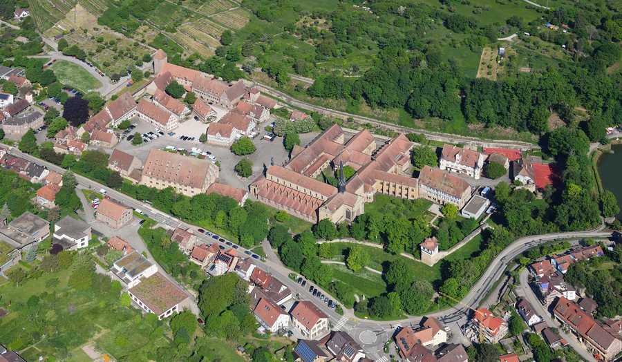 Aerial image of the Maulbronn Monastery Complex (view from the southeast)