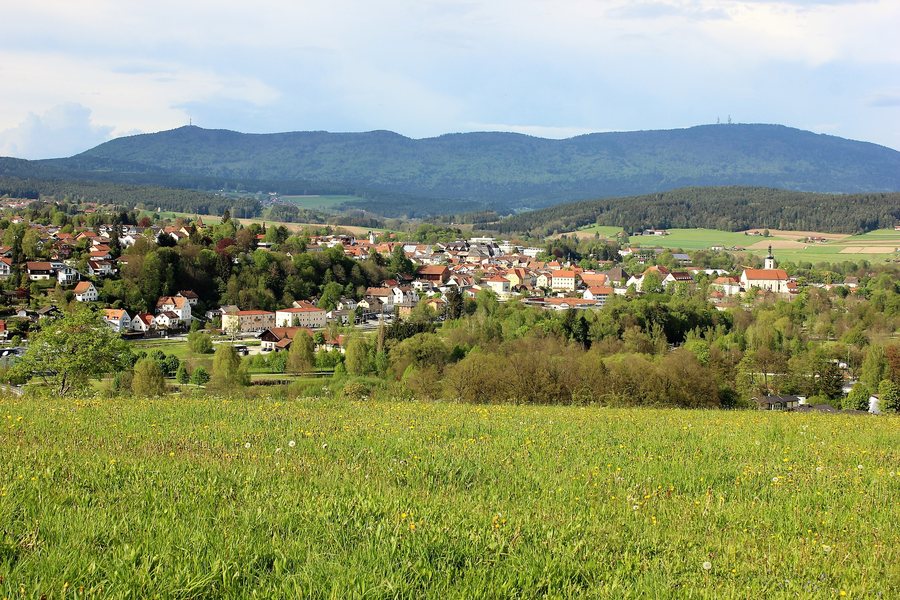 Bad Kötzting vor Hohem Bogen
