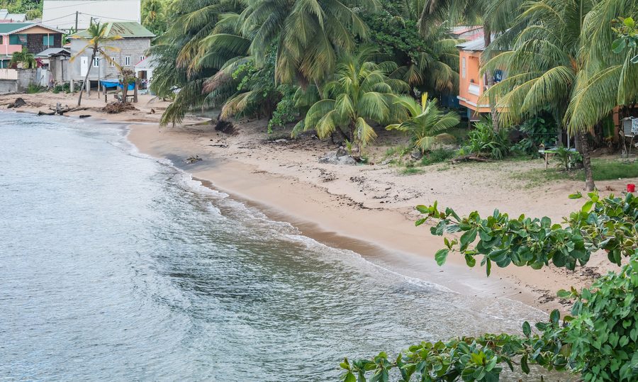 Calibishie Beach on Dominica’s north-east coast.