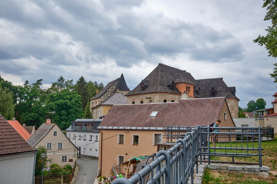 Burg Vildštejn in Skalná