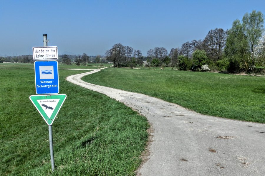 Landschaft im Naturschutzgebiet Weitenried bei Steißlingen