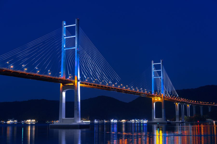Masan-Changwon-Brücke in Gyeongsangnam-do