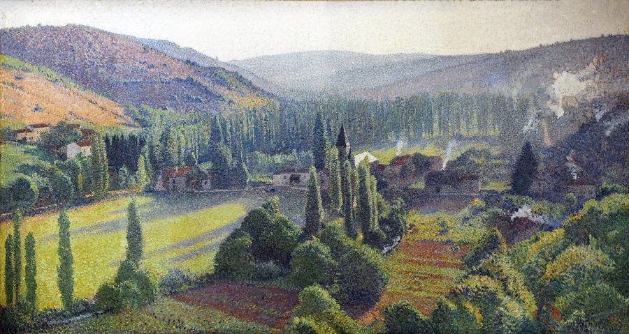 File:(Cahors) Labastide-du-Vert, le matin - Henri Martin - Musée de Cahors Henri-Martin.jpg