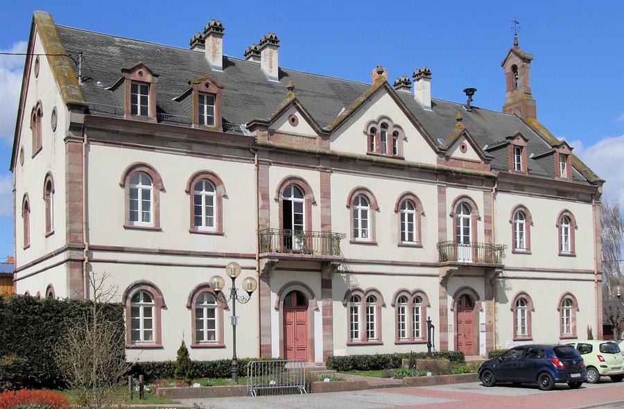 File:Sermersheim, Mairie-école.jpg