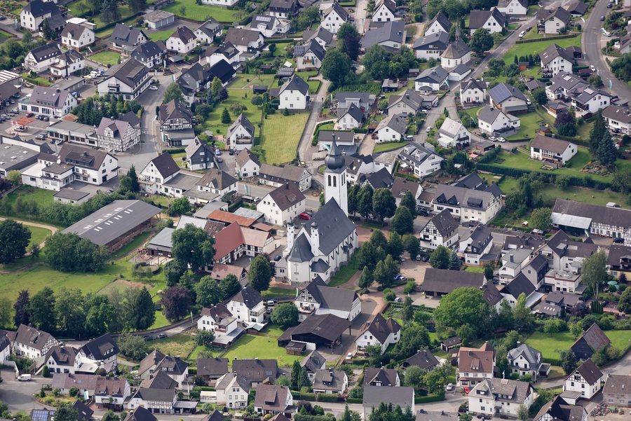 Fretter mit der St.-Matthias-Kirche