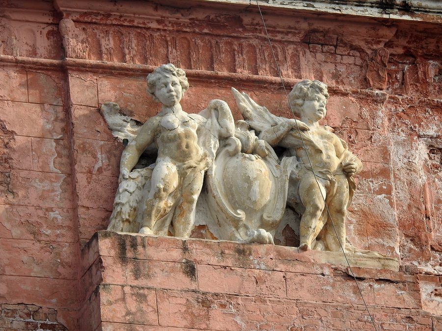 Exterior of Jagatjit Palace in Kapurthala, a grand heritage building with palace architecture.