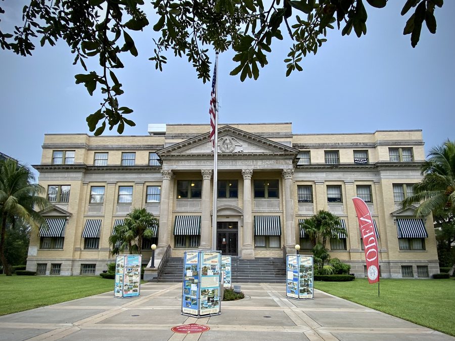 Storico Palm Beach County Courthouse, oggi History Museum, a West Palm Beach, Florida