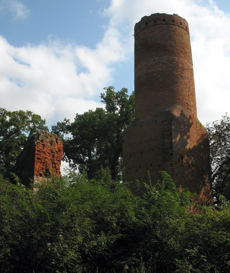 Ruine der Blankenburg in Wolfshagen im Uckerland