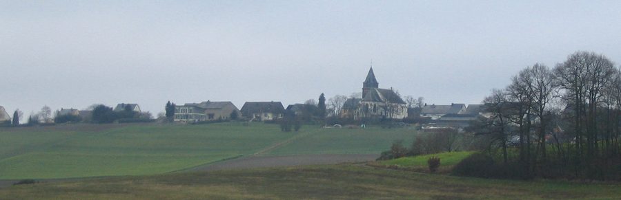 Tellig im Hunsrück aus südlicher Ansicht