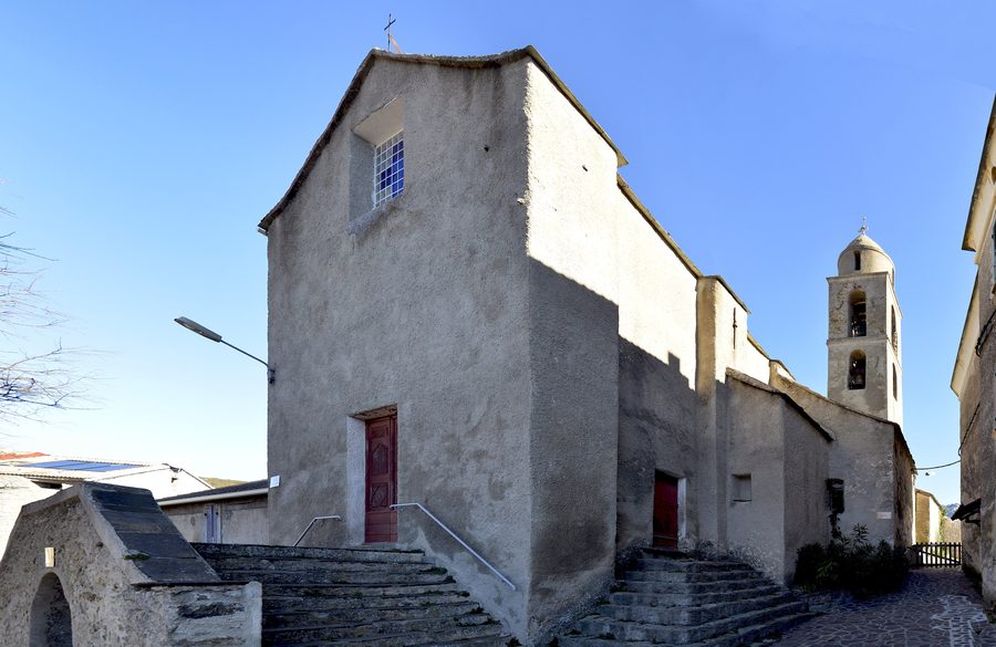 Église paroissiale Sainte-Lucie de Santa-Lucia-di-Mercurio, datée de 1842