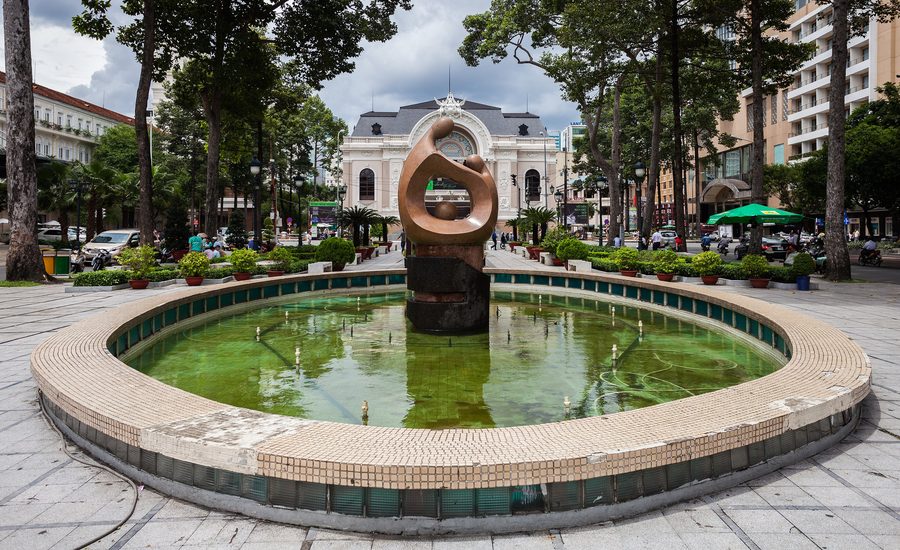 Saigon Opera House in Ho Chi Minh City, Vietnam