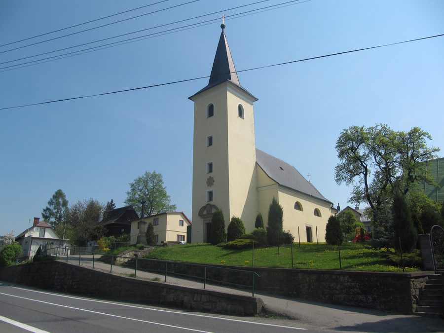 Katholische Kirche in Jasenná im Okres Zlín