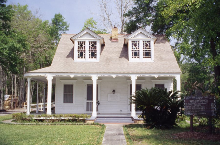 Casa museo degli Isleños nella Parrocchia di Saint Bernard, Louisiana
