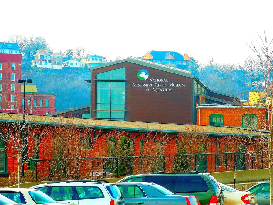National Mississippi River Museum & Aquarium a Dubuque