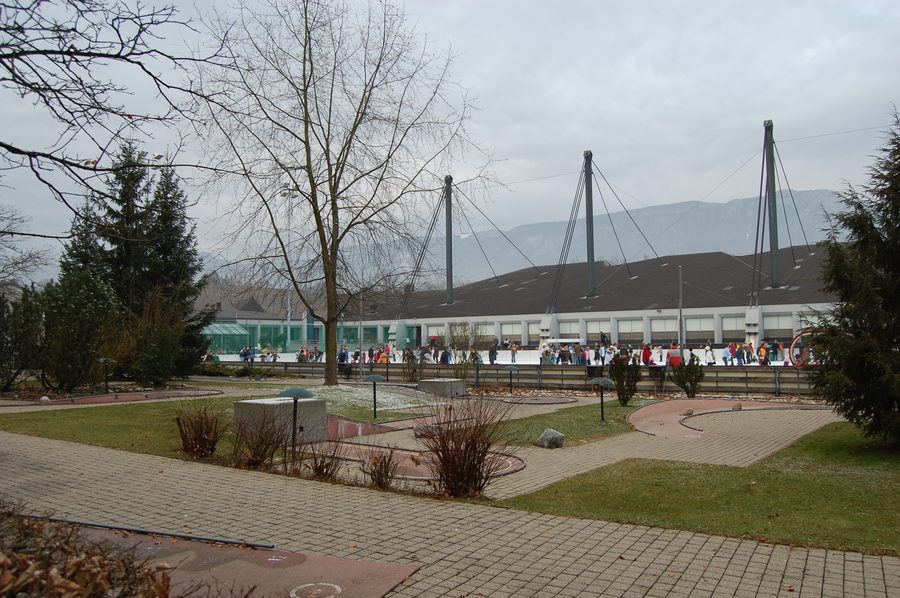 Il centro sportivo di Zuchwil.