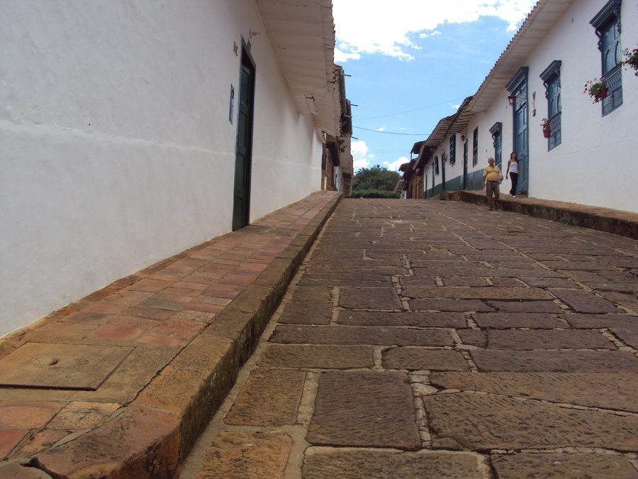 Strada coloniale a Barichara