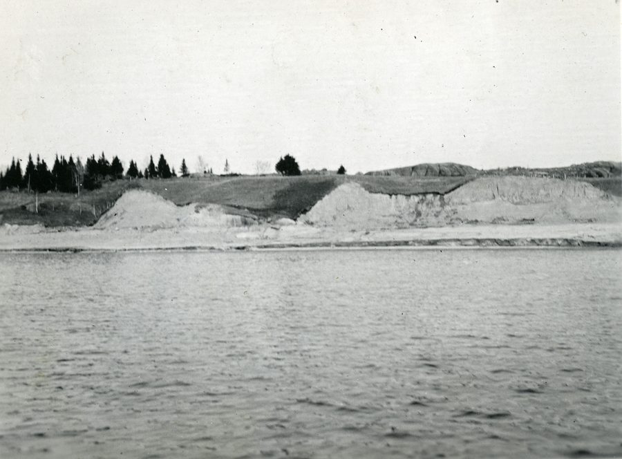 Spiaggia al Lot 12 a Delisle presso Alma nel Québec