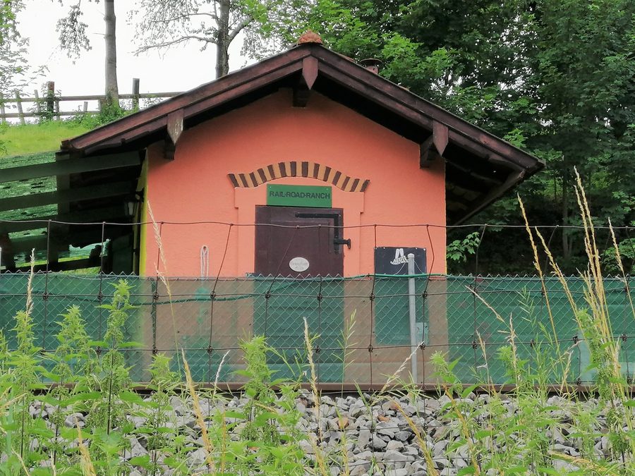 Storica casetta del guardiano dei binari a Schlieren, nel Canton Zurigo