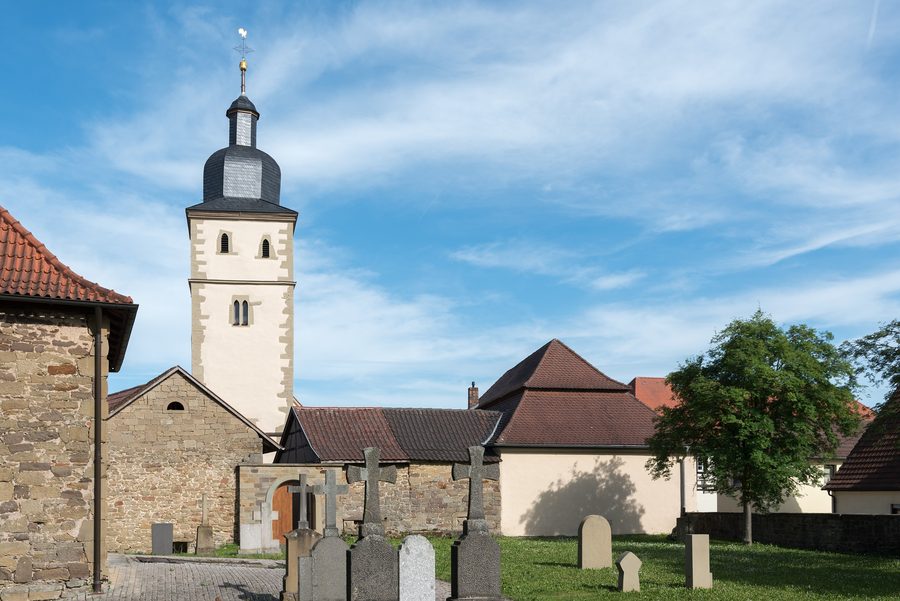 Kirchenburg in Euerbach