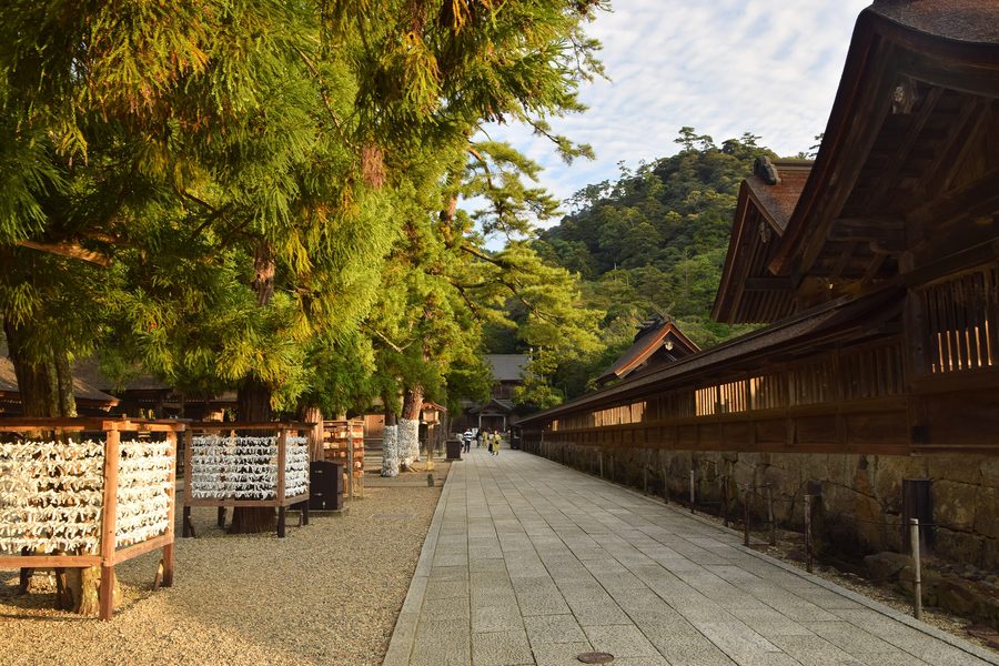 Izumo-Taisha-Schrein in Izumo, Präfektur Shimane, Japan