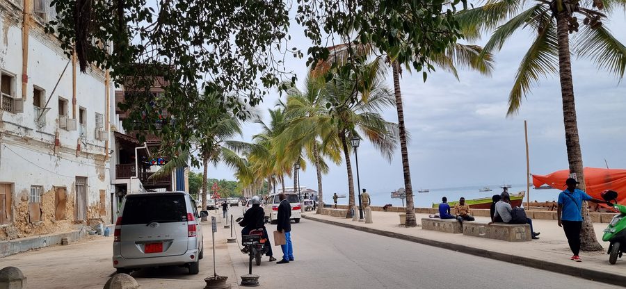 Strada a Stone Town a Zanzibar