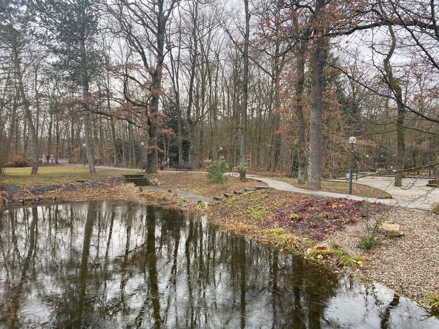 Kurpark a Bad Füssing nel circondario di Passau