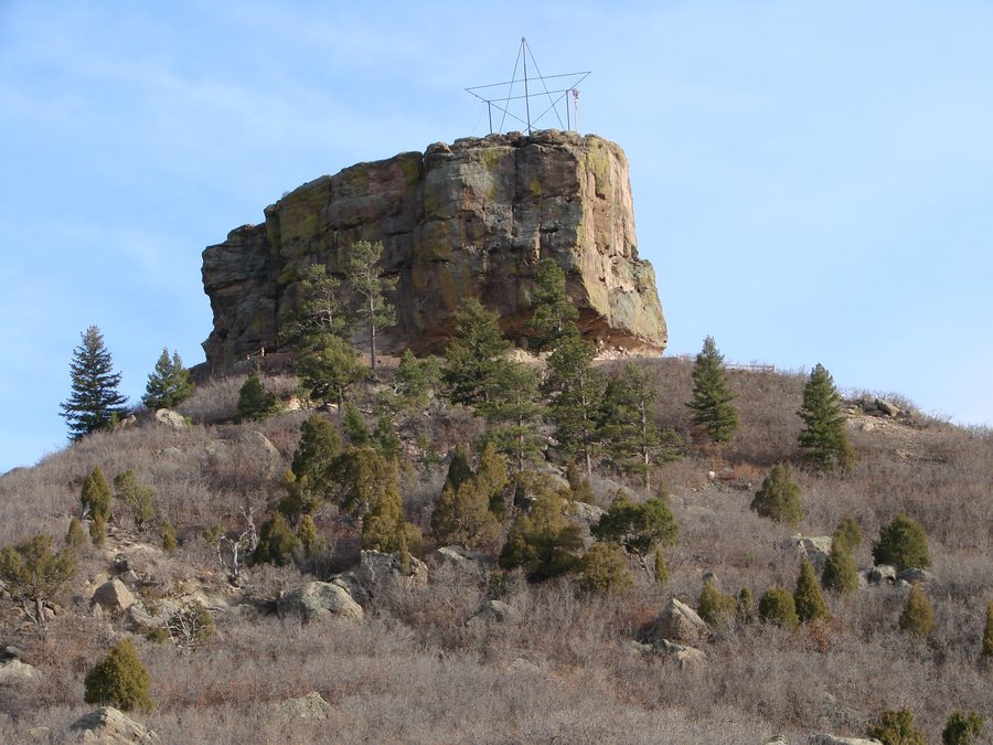 Castle Rock butte a Castle Rock, Colorado