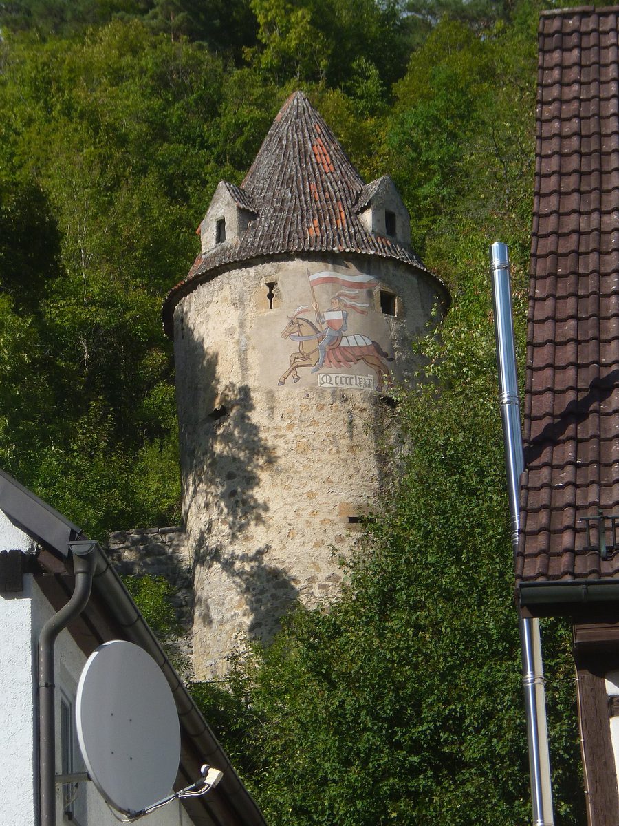 Wachtturm am Ringmauerweg in Horb am Neckar