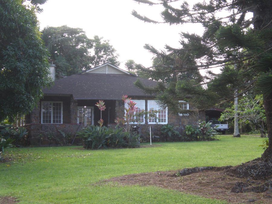 Kīlauea Plantation Head Bookkeeper's House on Kolo Road in Kīlauea, Kauaʻi