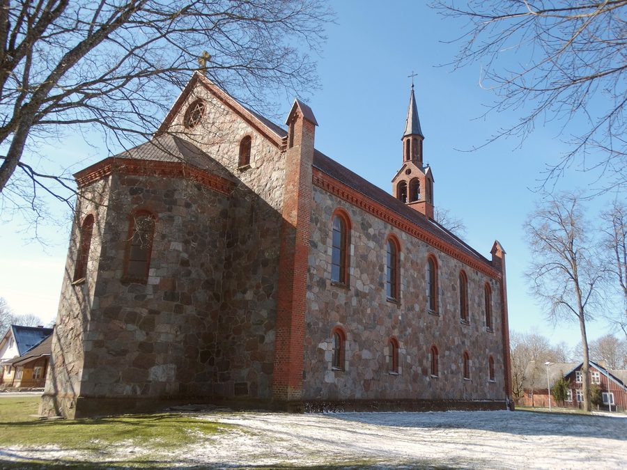 Lutheran Church in Dovilai, Klaipėda district, Lithuania